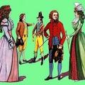 1790 г. Модные выходные наряды